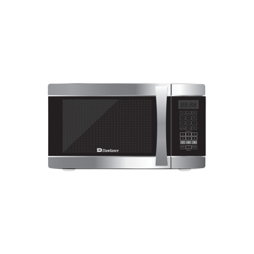 DAWLANCE  DW-162 HZP  MICROWAVE OVEN-62 Litres High-Capacity, Powerful Microwave Oven with a Sleek Silver Design.